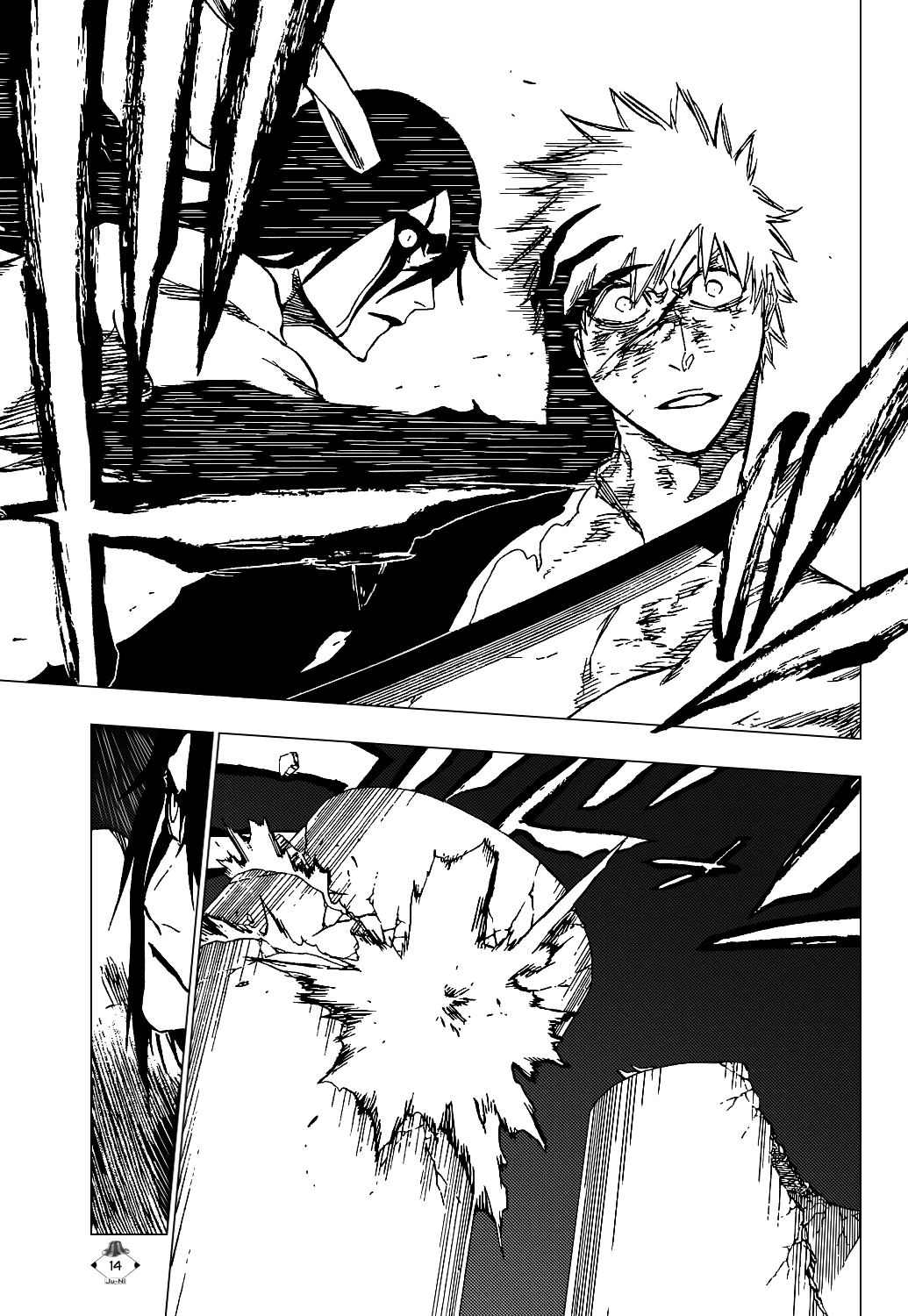 Bleach manga, chapter 348, page 15 of 24