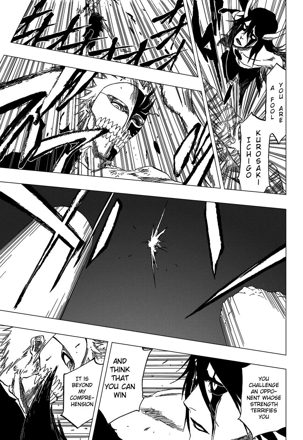 Bleach manga, chapter 348, page 17 of 24