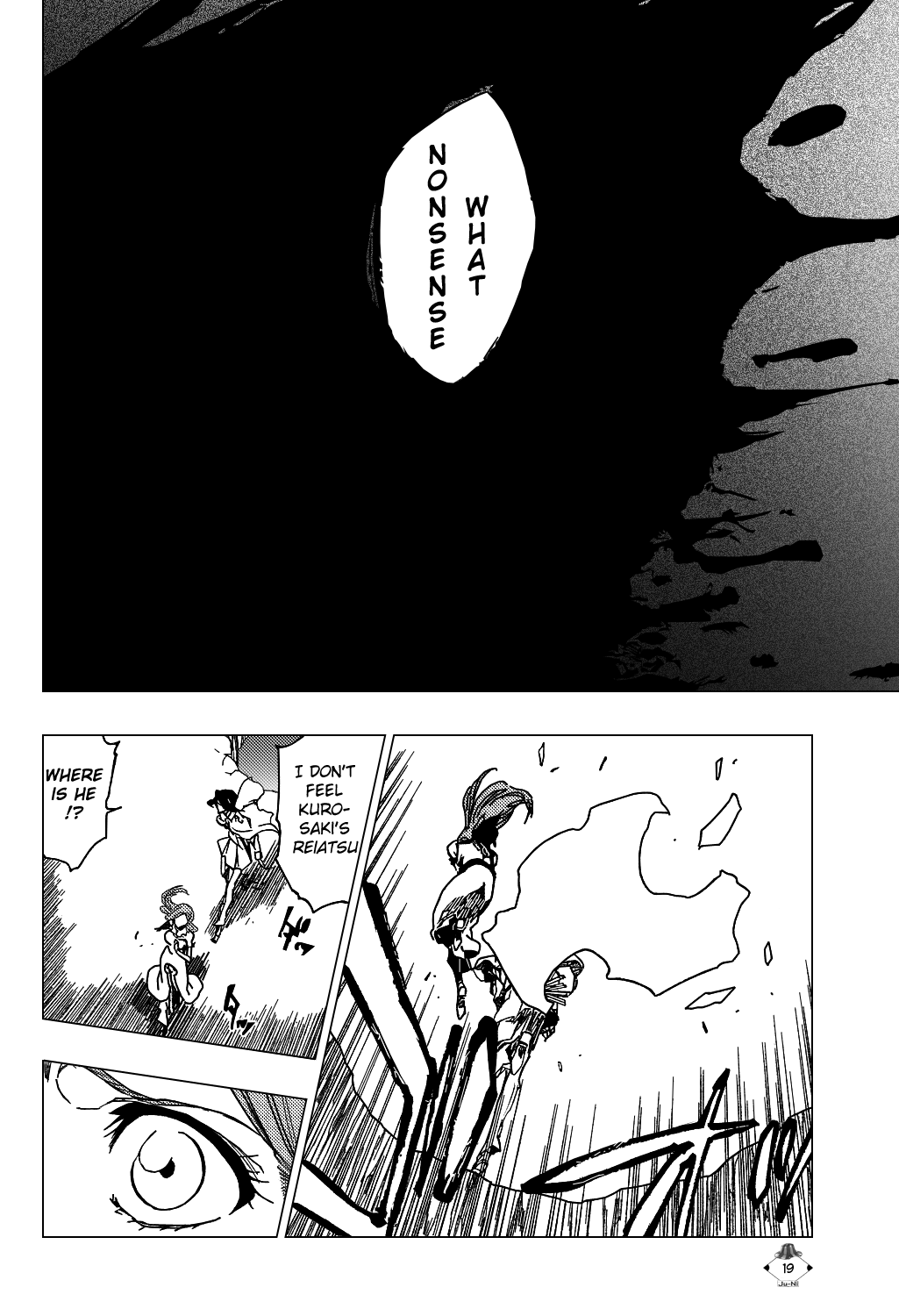 Bleach manga, chapter 348, page 20 of 24