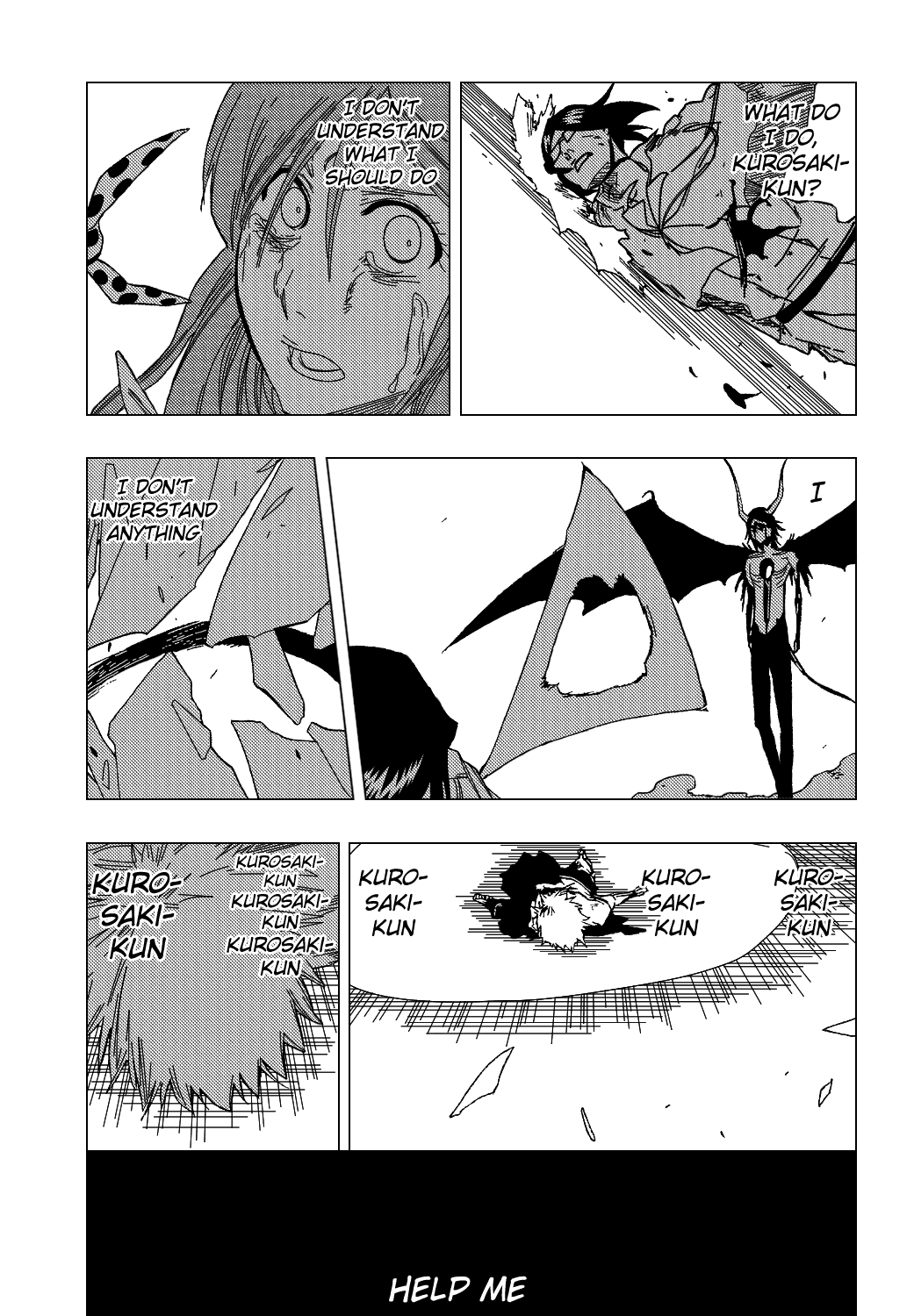 Bleach manga, chapter 349, page 20 of 21