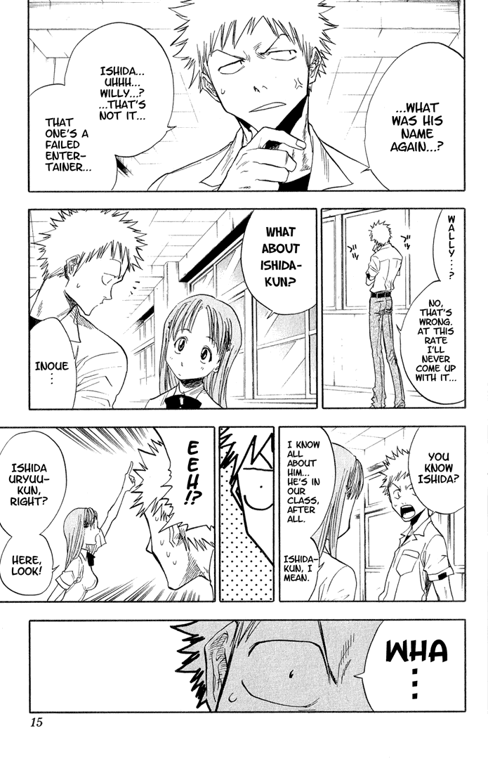 Bleach Chapter 35 page 10 - Chapter 35: Will You Be My Enemy?