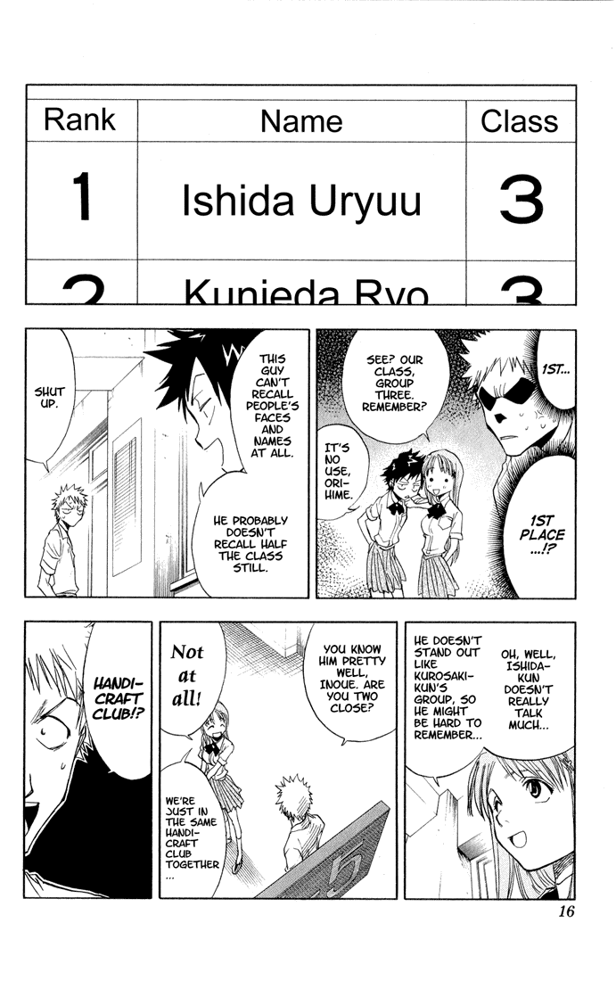 Bleach Chapter 35 page 11 - Chapter 35: Will You Be My Enemy?
