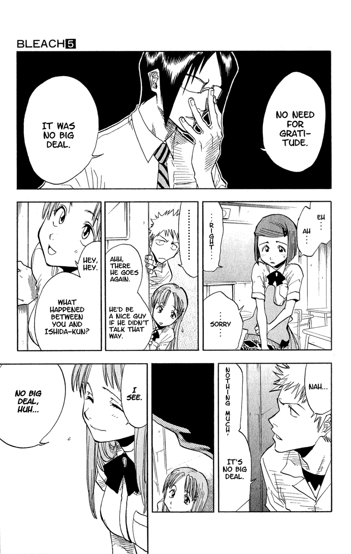 Bleach Chapter 35 page 14 - Chapter 35: Will You Be My Enemy?