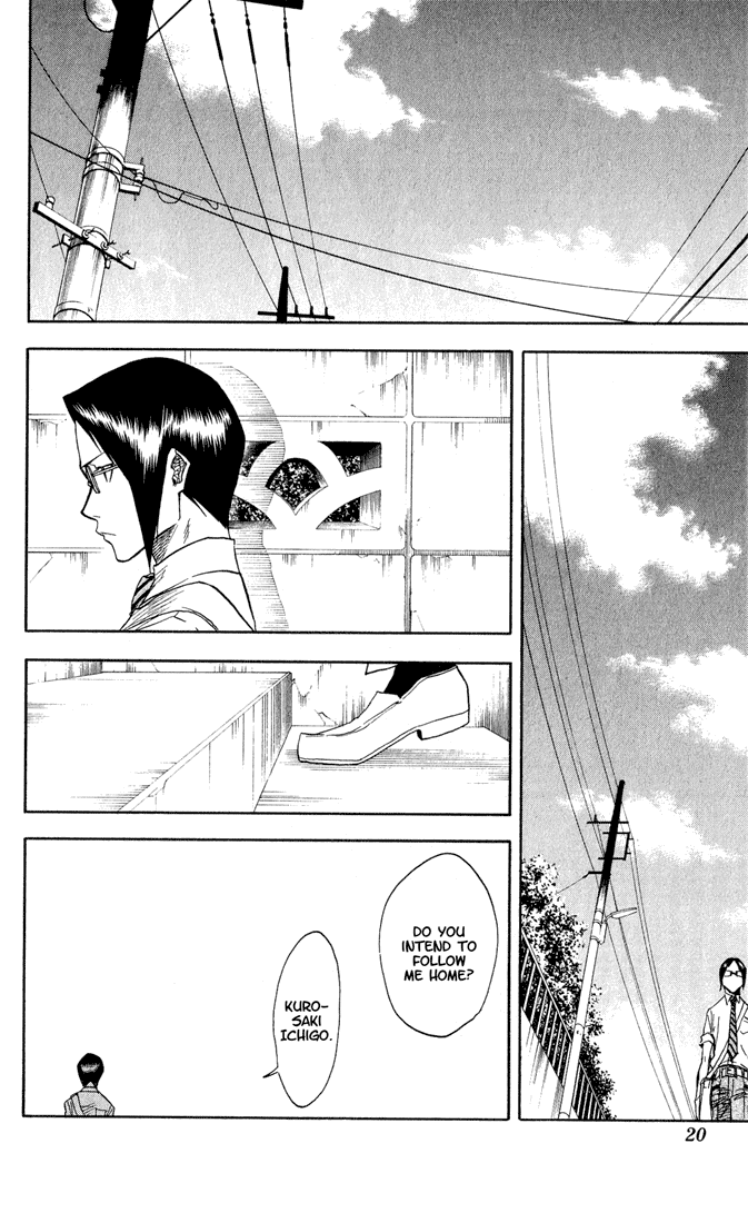 Bleach Chapter 35 page 15 - Chapter 35: Will You Be My Enemy?