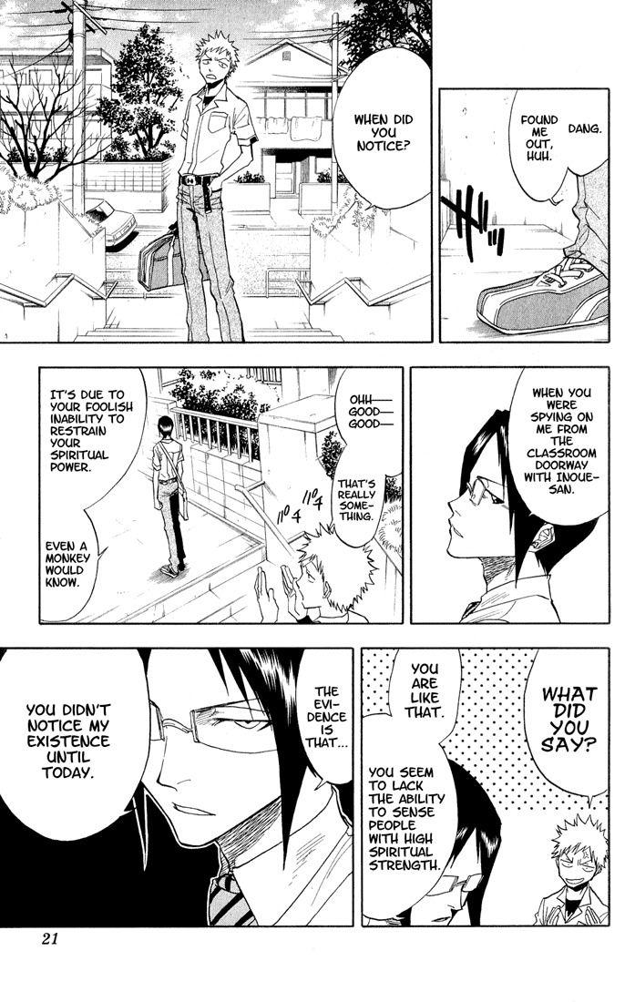 Bleach Chapter 35 page 16 - Chapter 35: Will You Be My Enemy?