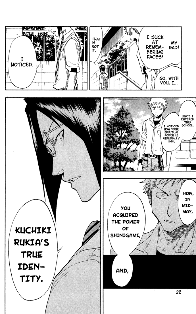 Bleach Chapter 35 page 17 - Chapter 35: Will You Be My Enemy?