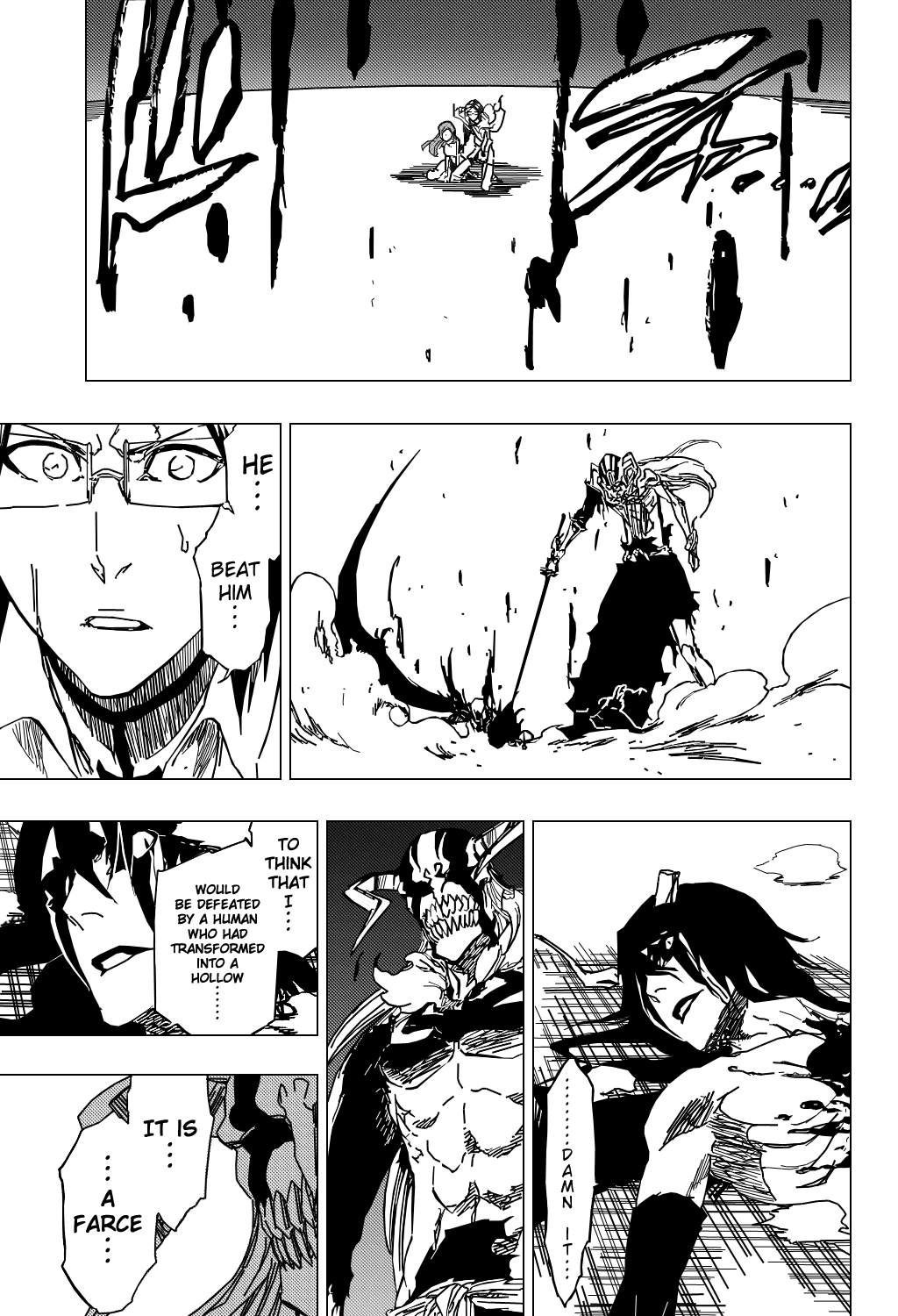 Bleach manga, chapter 351, page 18 of 21