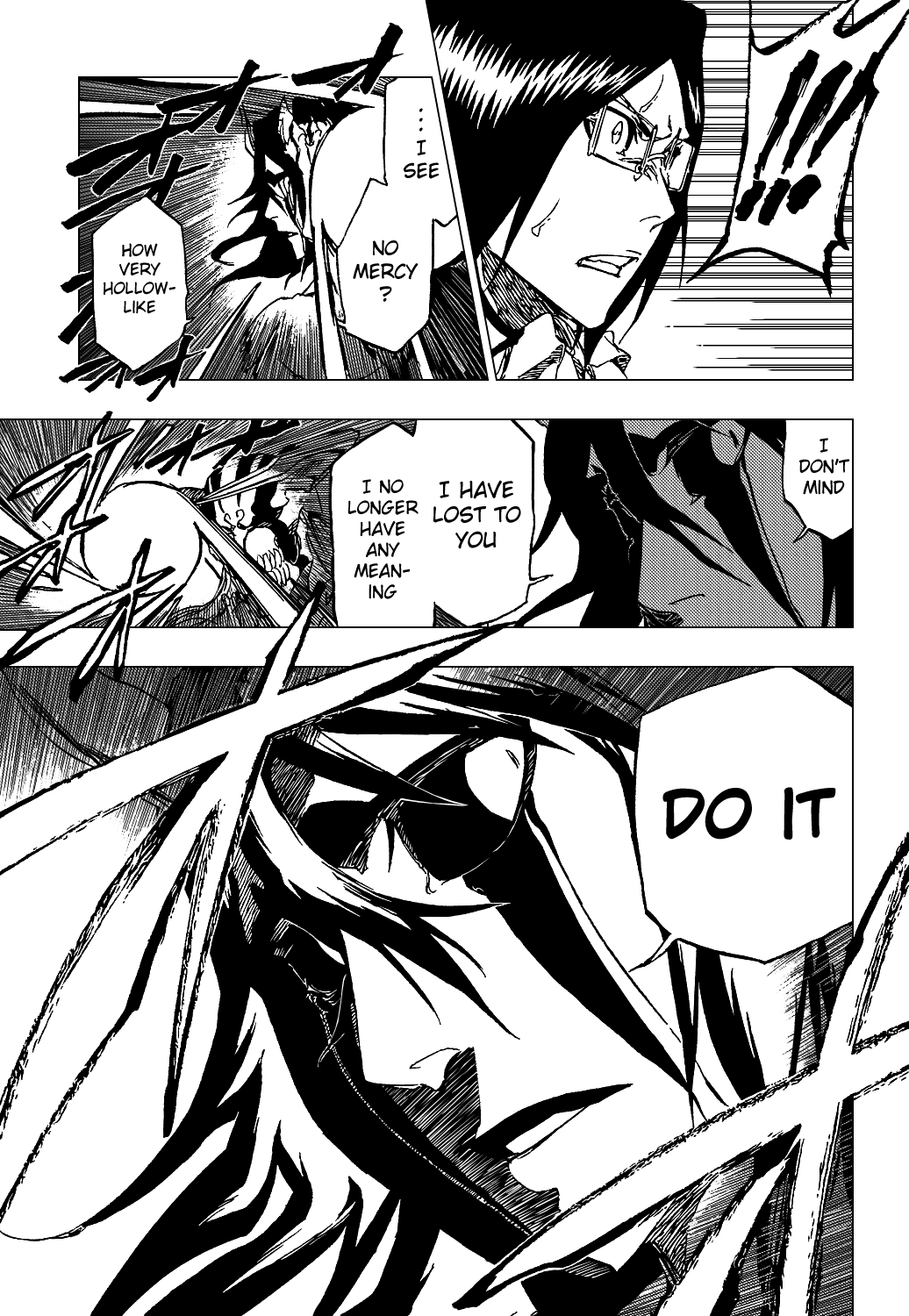 Bleach manga, chapter 351, page 20 of 21