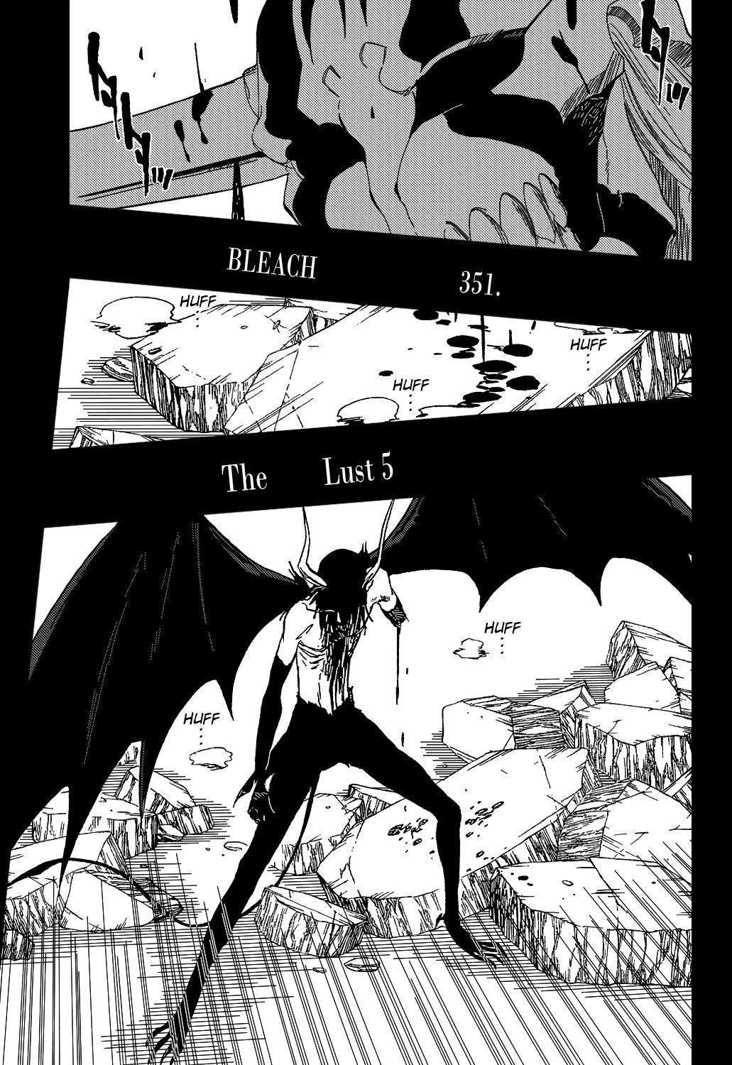 Bleach manga, chapter 351, page 6 of 21