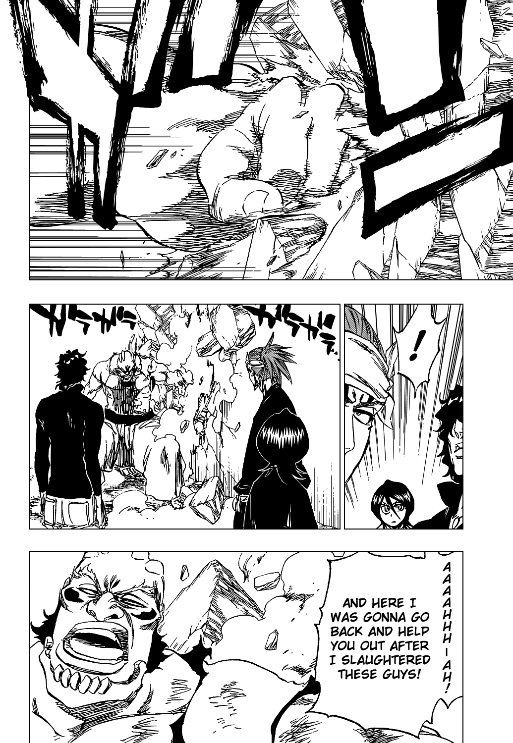 Bleach manga, chapter 354, page 11 of 21