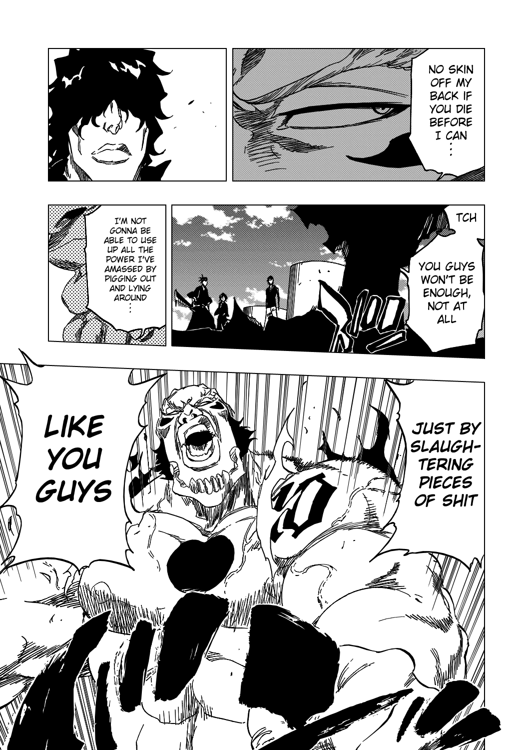 Bleach manga, chapter 354, page 12 of 21