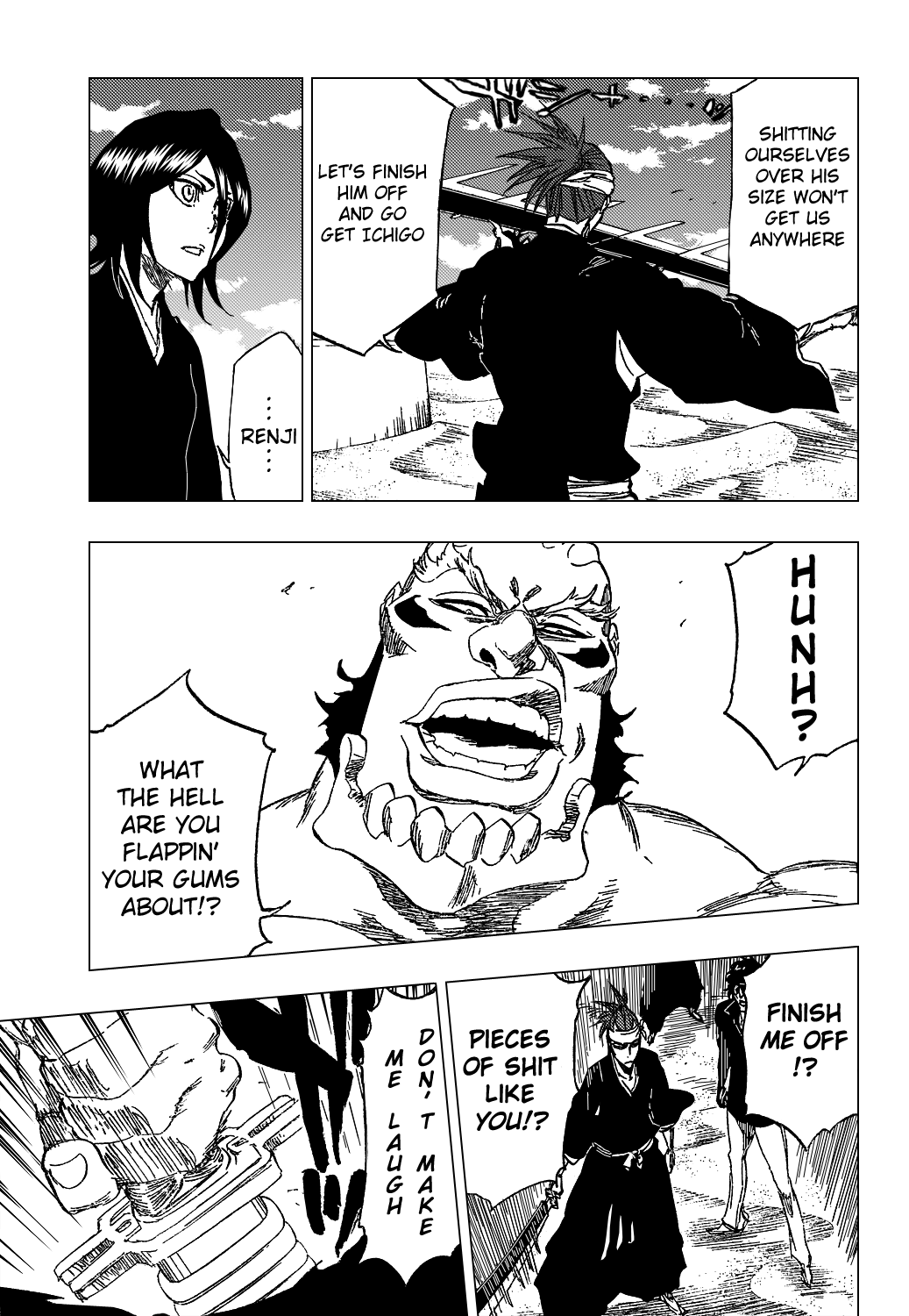 Bleach manga, chapter 354, page 14 of 21