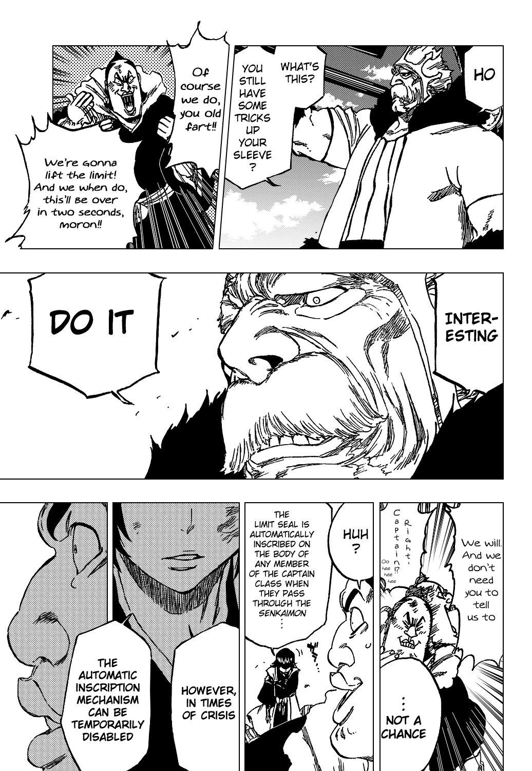 Bleach manga, chapter 355, page 13 of 21