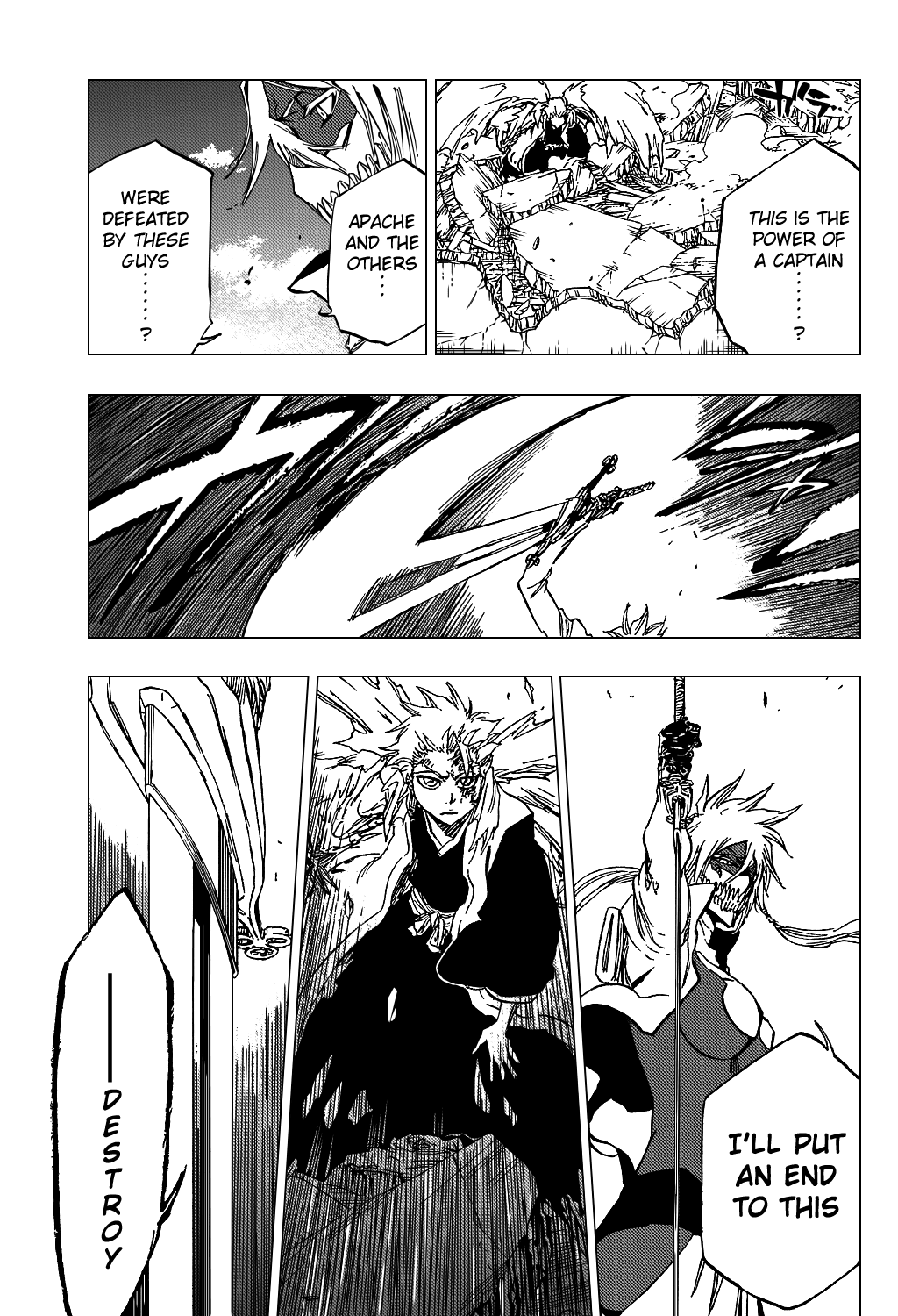 Bleach manga, chapter 355, page 15 of 21