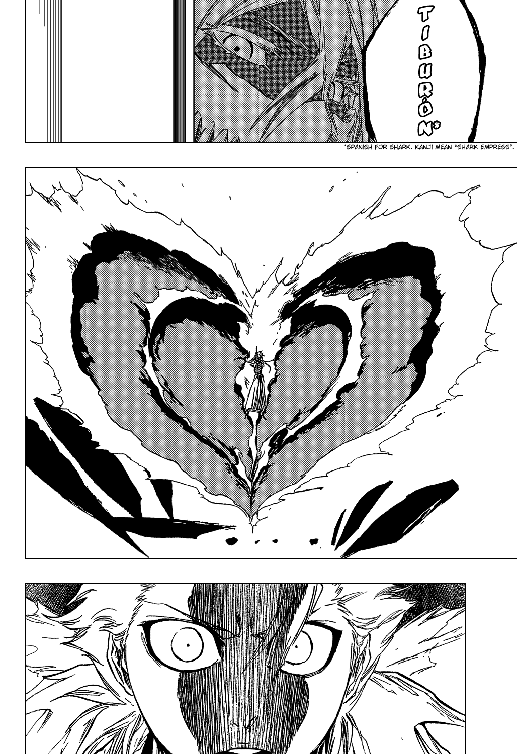 Bleach manga, chapter 355, page 16 of 21