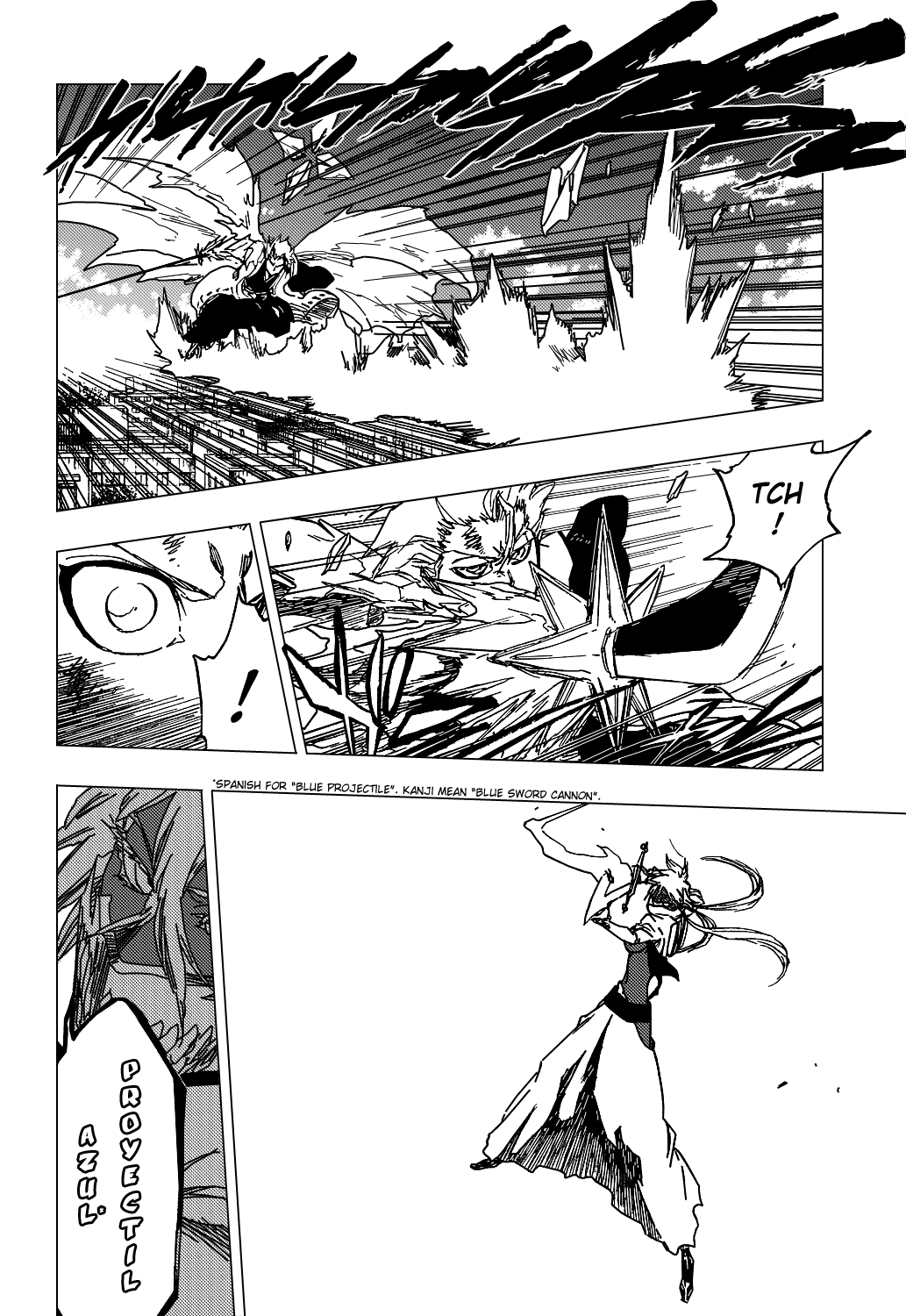 Bleach manga, chapter 355, page 8 of 21