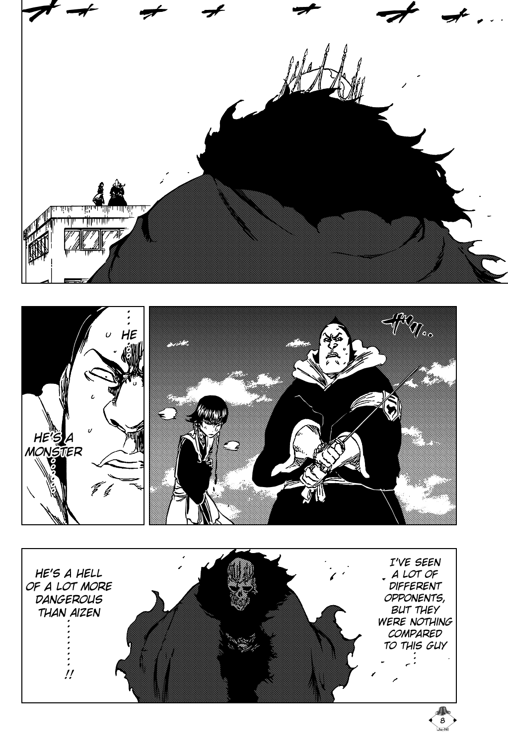 Bleach Chapter 358 page 11 - Chapter 358: King of the Clouds