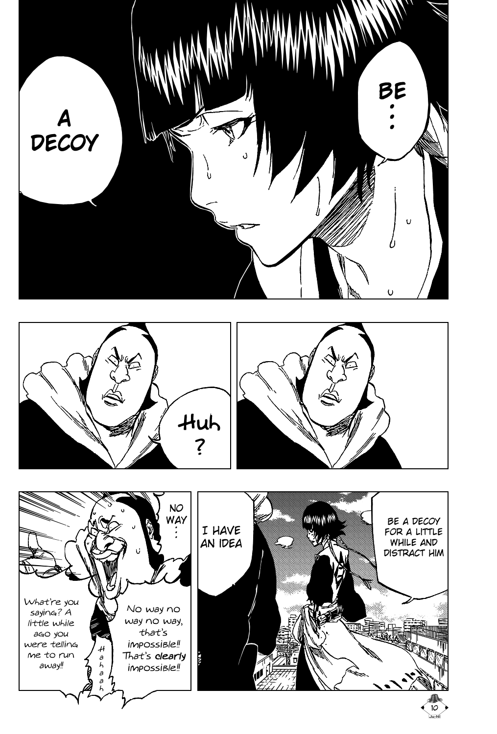 Bleach Chapter 358 page 13 - Chapter 358: King of the Clouds