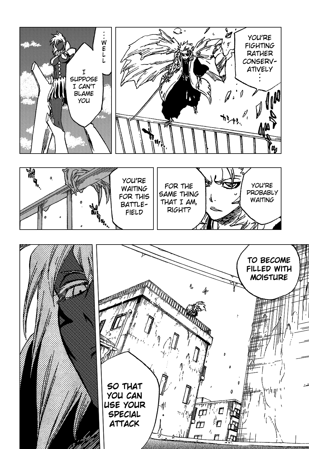 Bleach Chapter 358 page 19 - Chapter 358: King of the Clouds