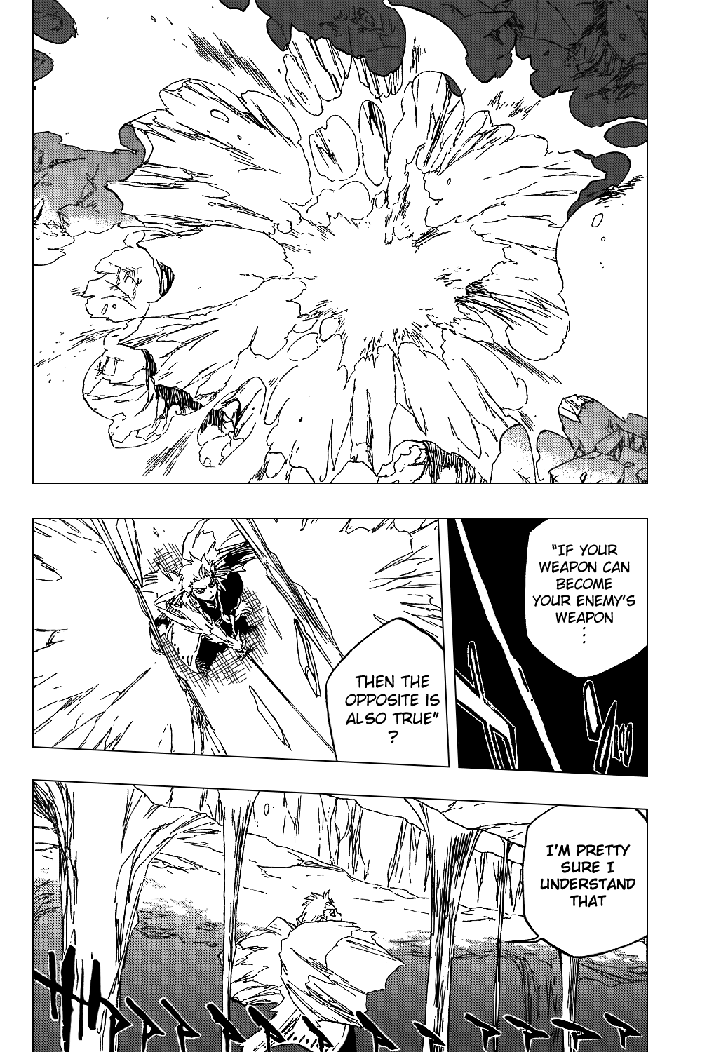 Bleach Chapter 358 page 5 - Chapter 358: King of the Clouds