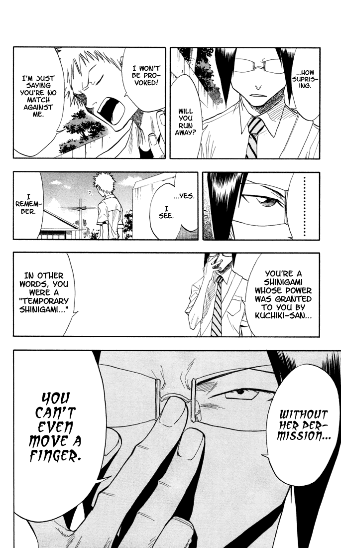Bleach Chapter 36 page 10 - Chapter 36: They Died for Vengeance