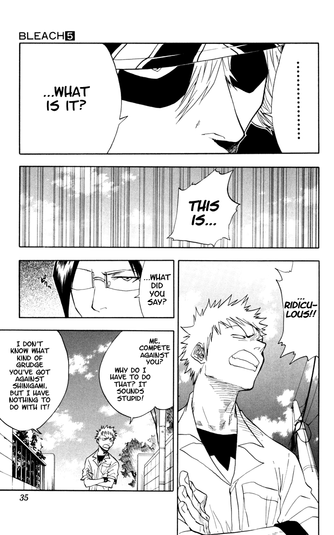 Bleach Chapter 36 page 9 - Chapter 36: They Died for Vengeance