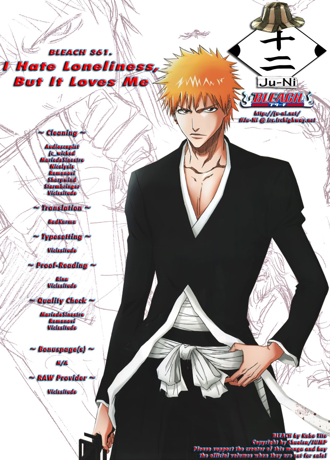 Bleach Chapter 361 page 1 - Chapter 361: I Hate Loneliness, But It Loves Me