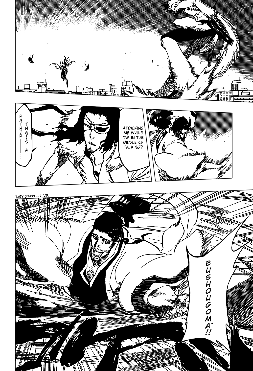 Bleach manga, chapter 362, page 11 of 21