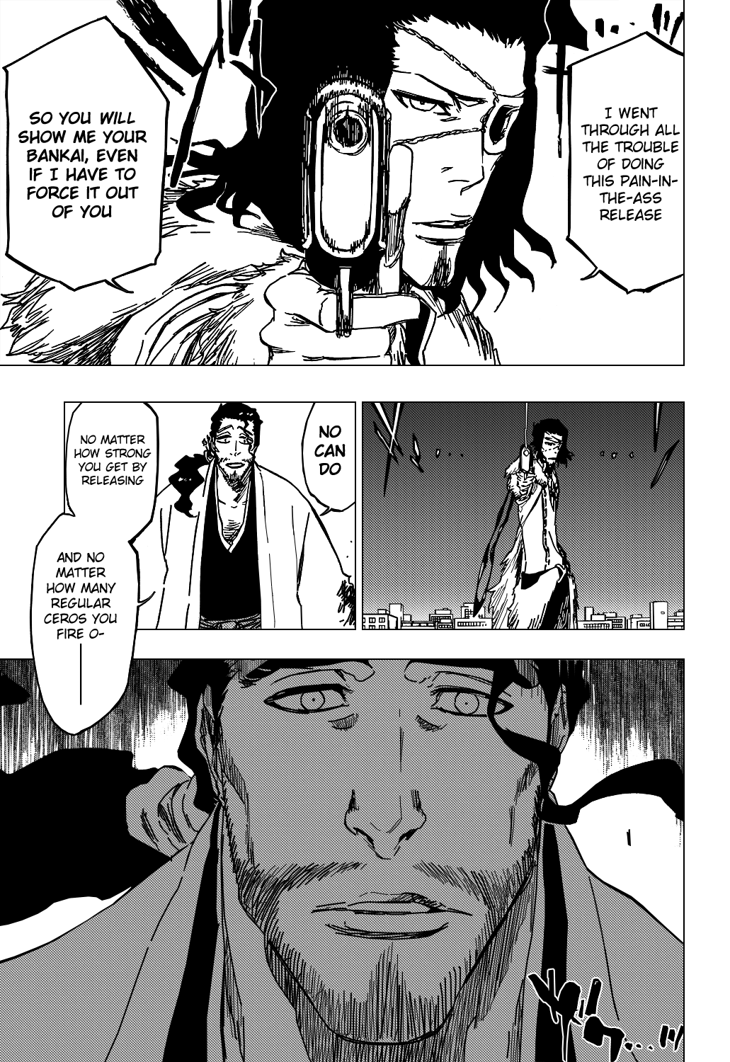 Bleach manga, chapter 362, page 16 of 21