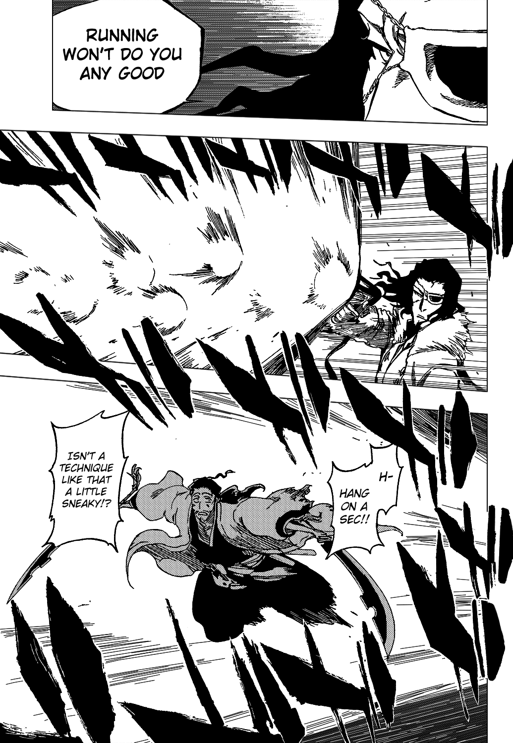 Bleach manga, chapter 362, page 19 of 21