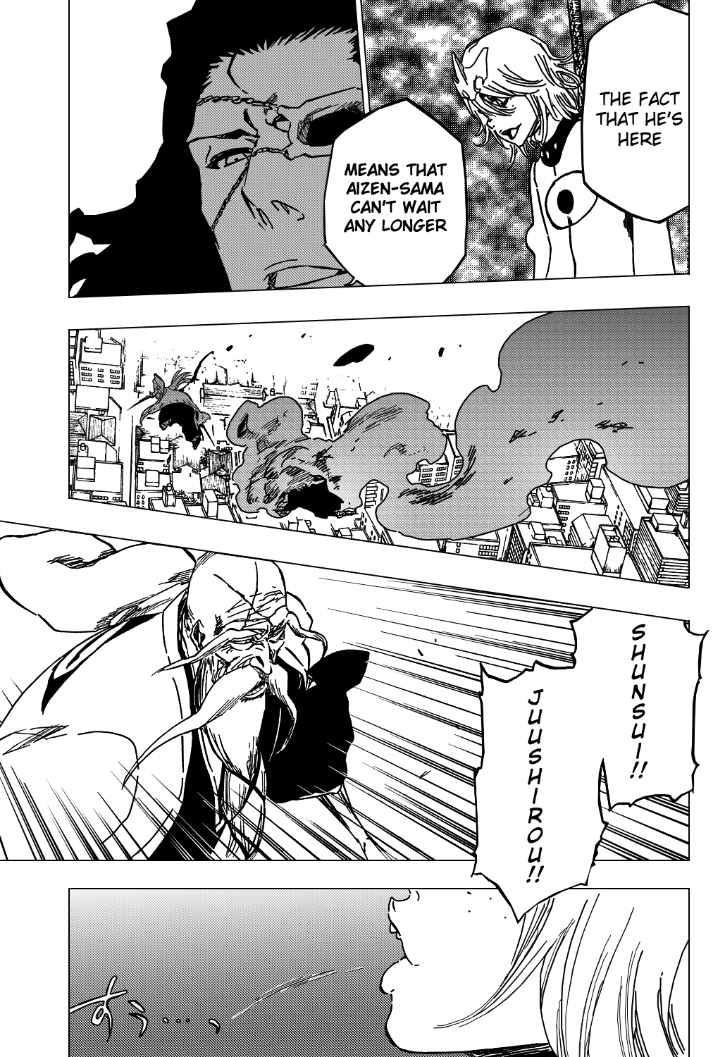Bleach manga, chapter 364, page 11 of 22