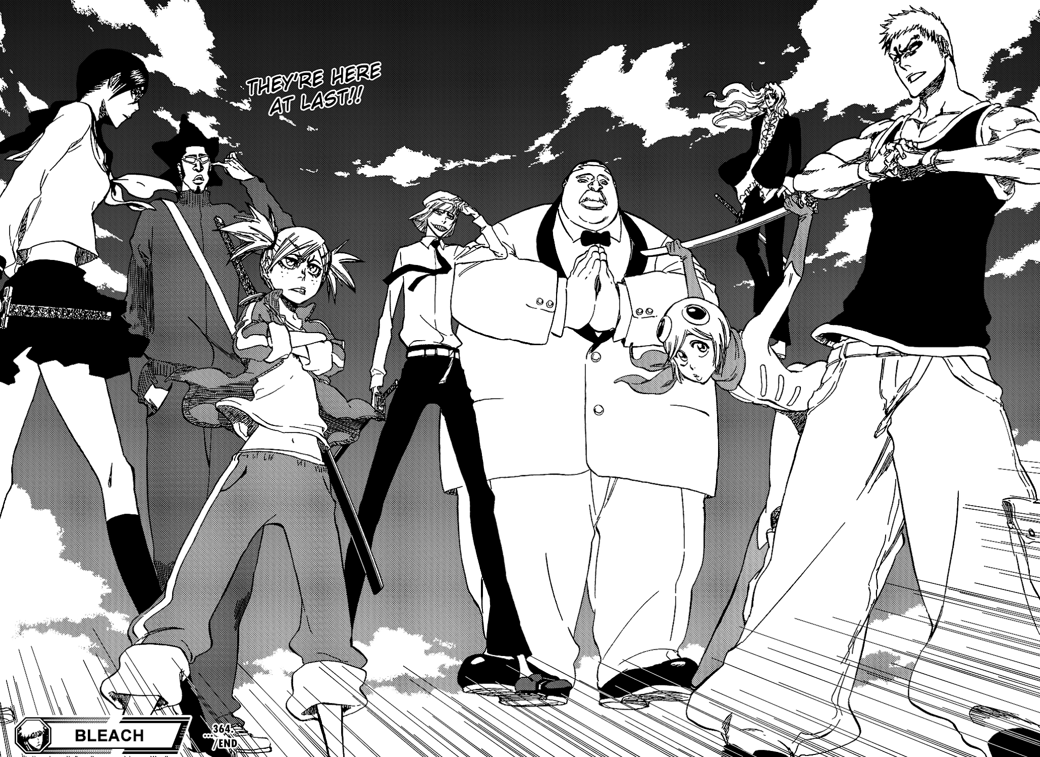 Bleach manga, chapter 364, page 21 of 22