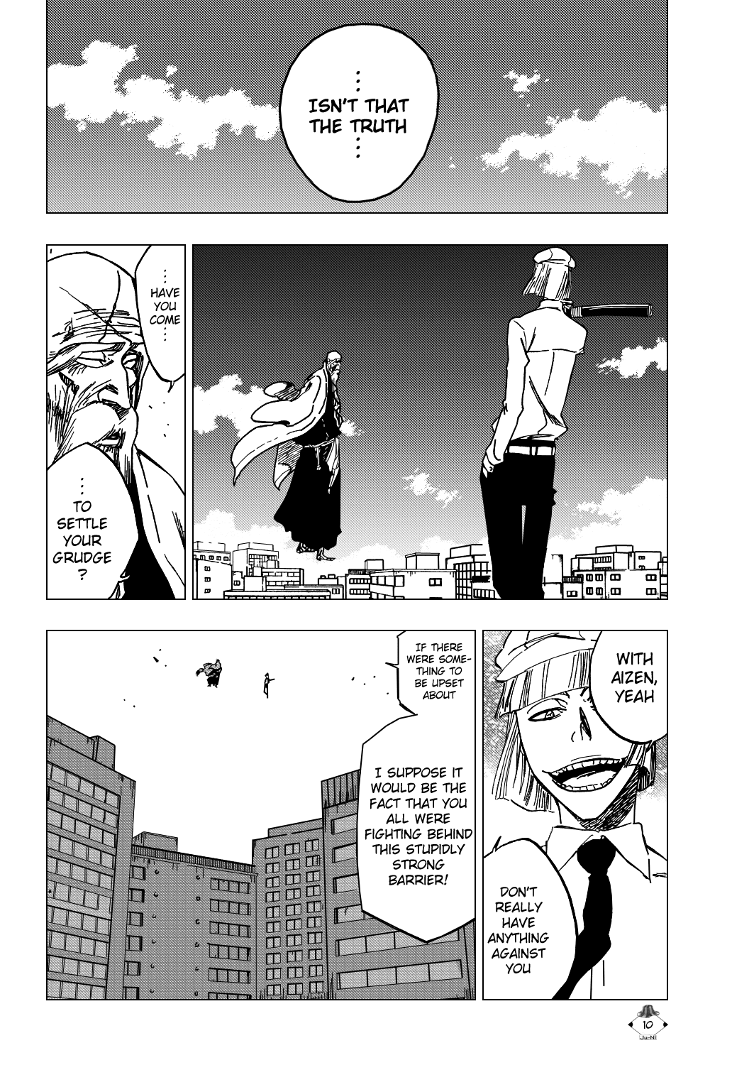 Bleach manga, chapter 365, page 12 of 20