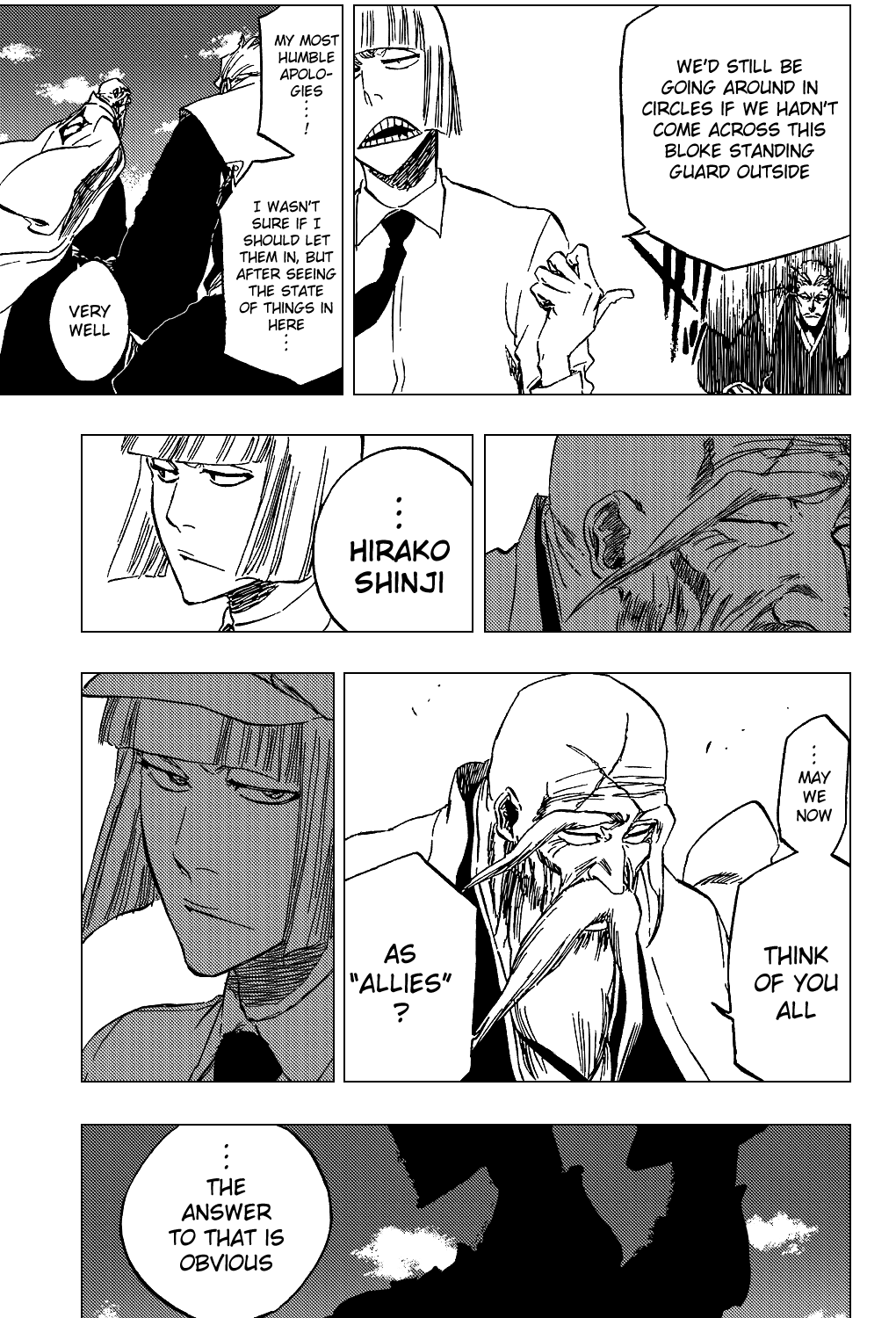 Bleach manga, chapter 365, page 13 of 20