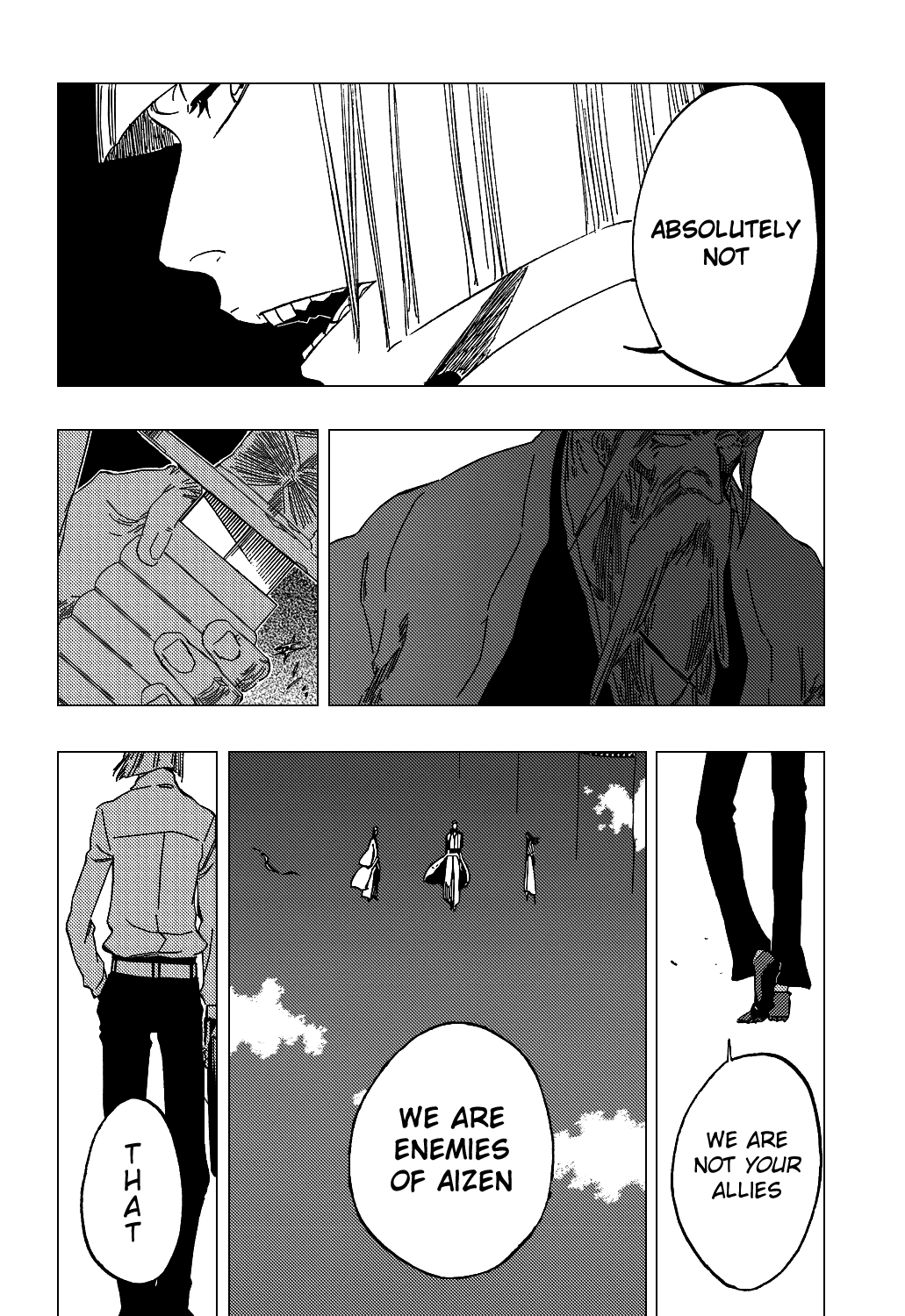 Bleach manga, chapter 365, page 14 of 20