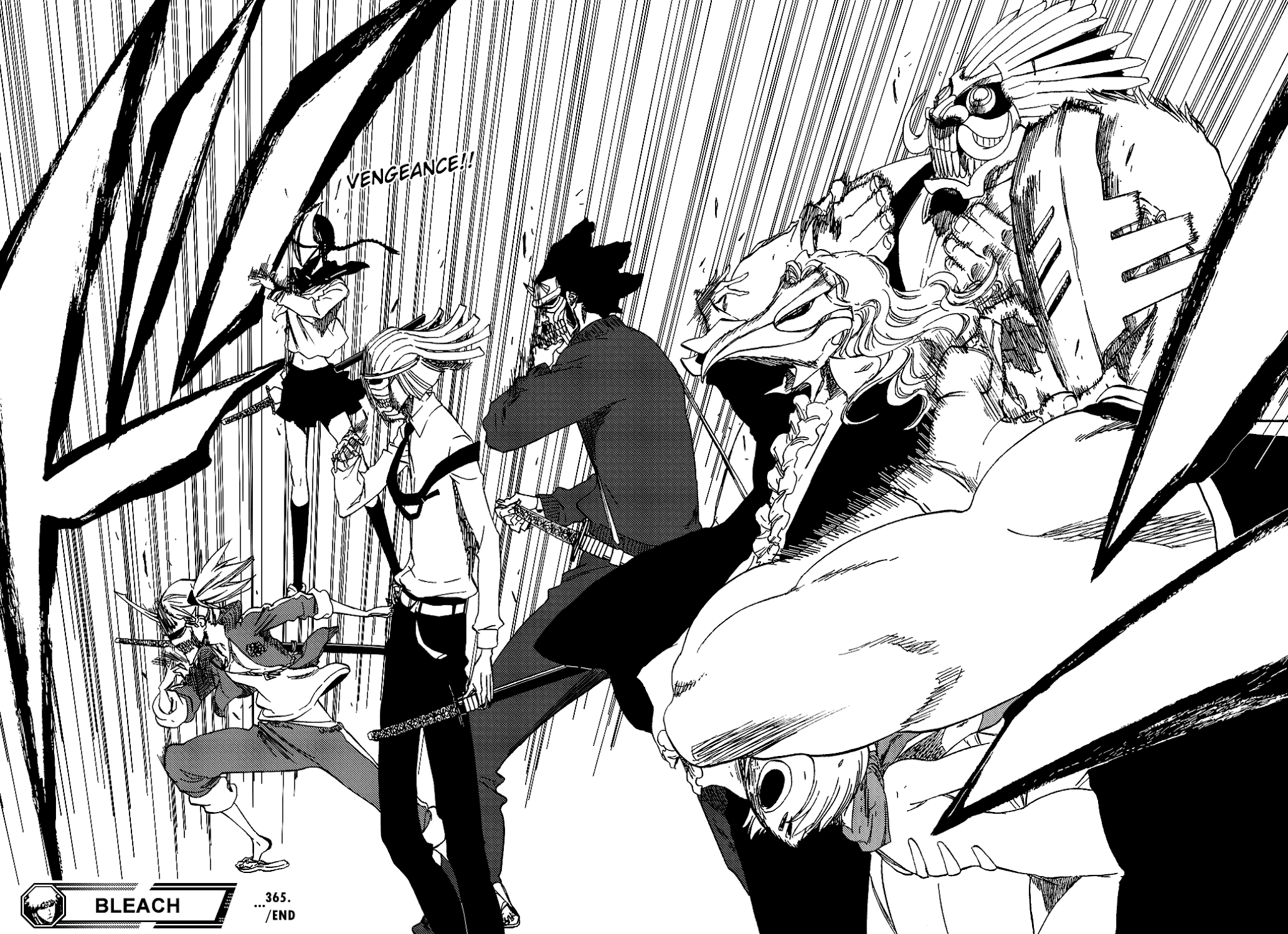 Bleach manga, chapter 365, page 20 of 20