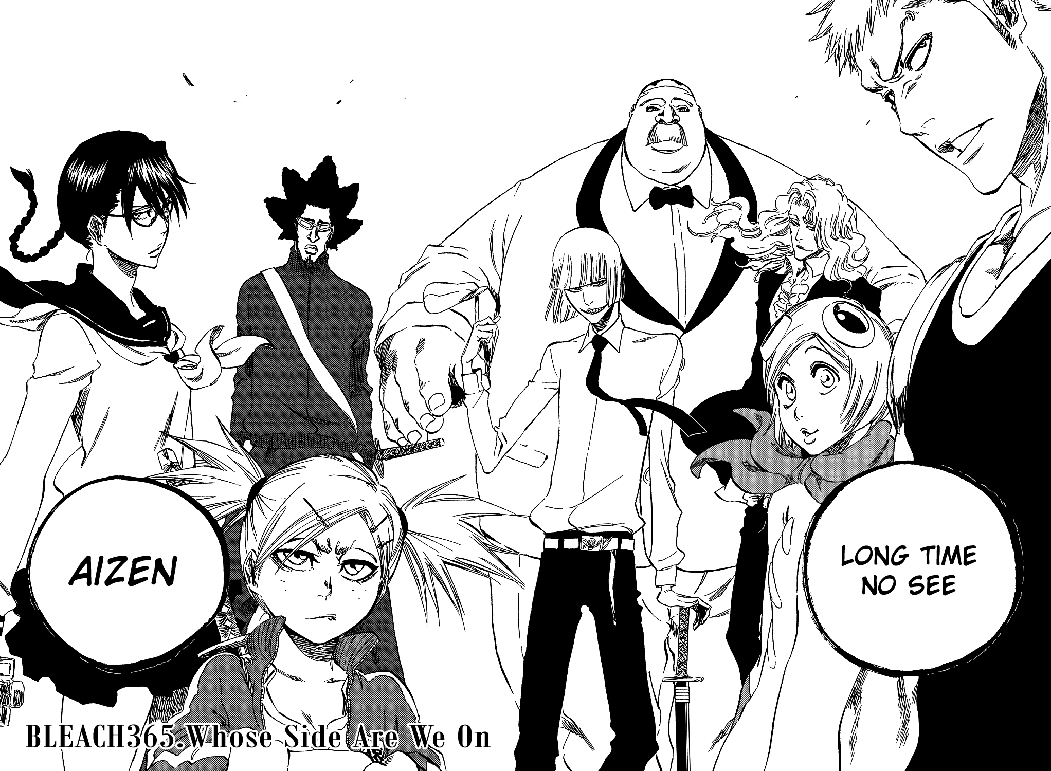 Bleach manga, chapter 365, page 5 of 20