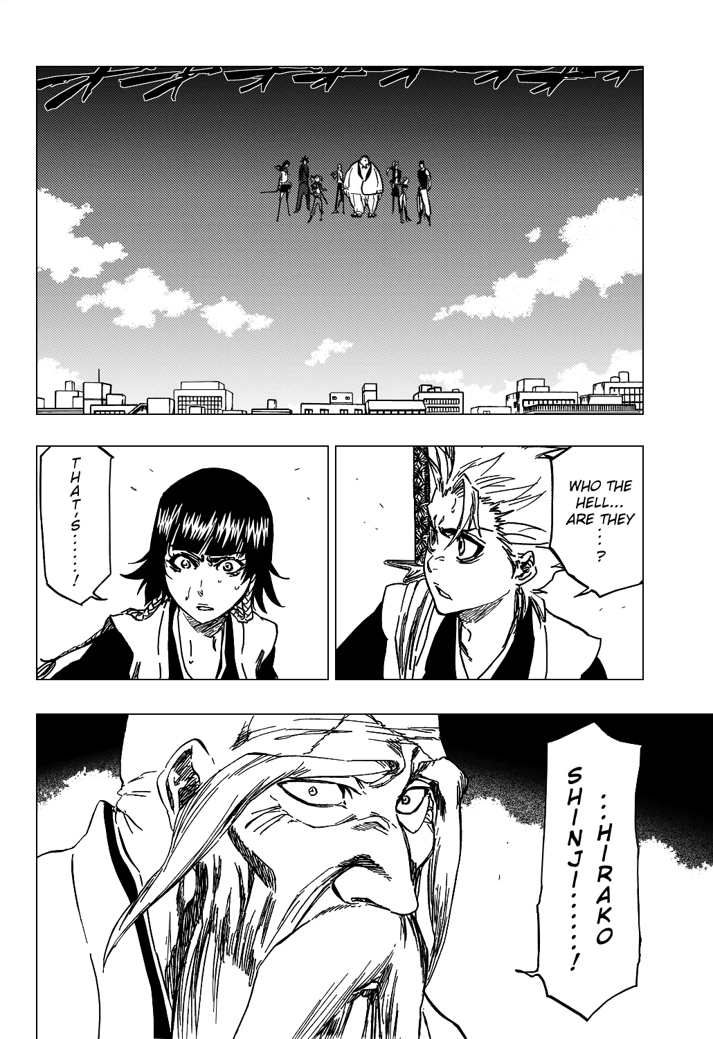 Bleach manga, chapter 365, page 6 of 20