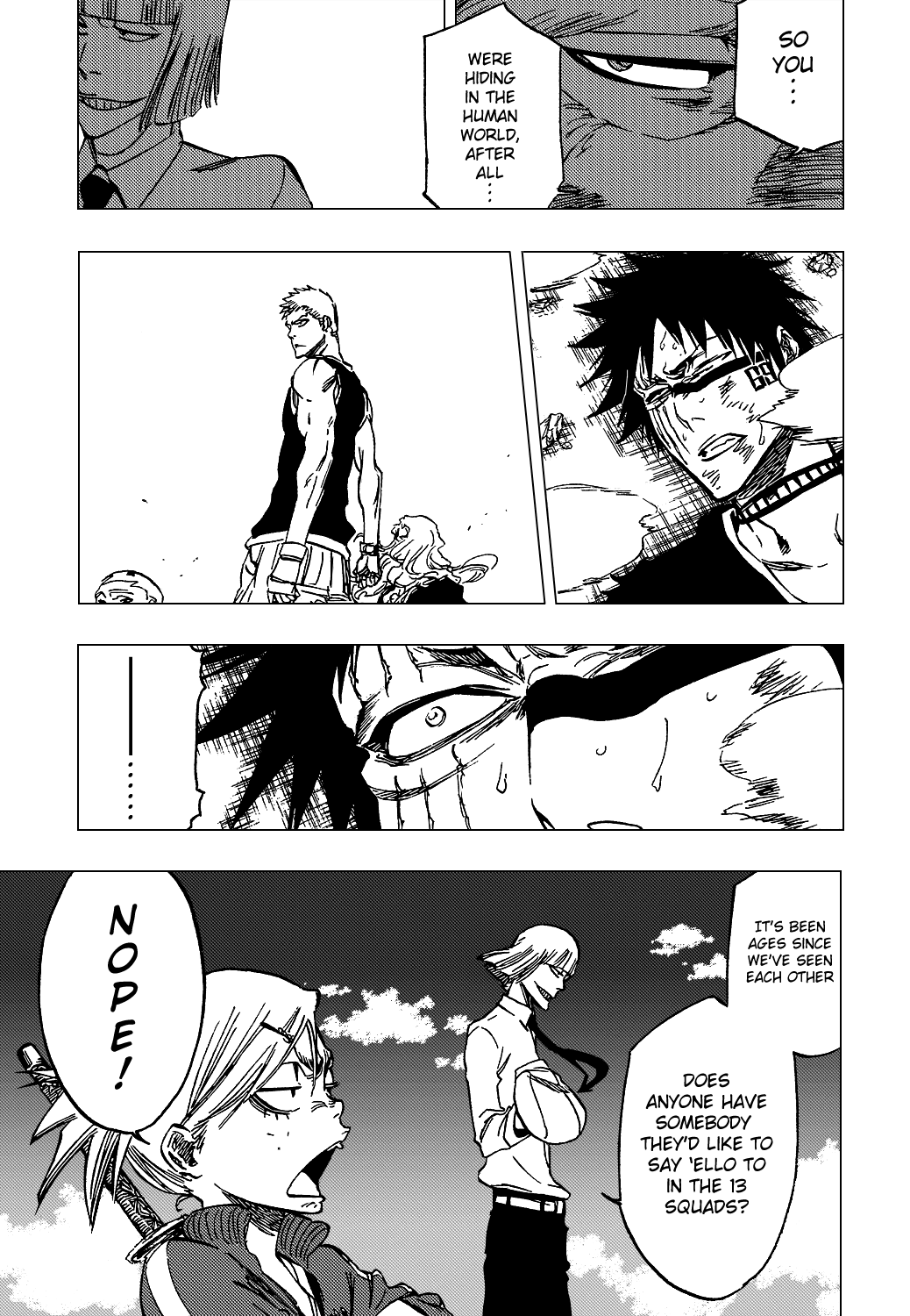 Bleach manga, chapter 365, page 7 of 20