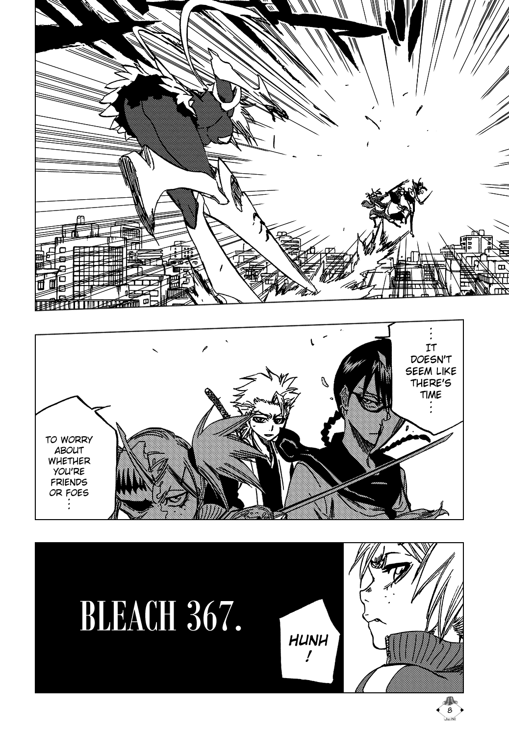 Bleach Chapter 367 page 11 - Chapter 367: Your Enemy Is My Enemy
