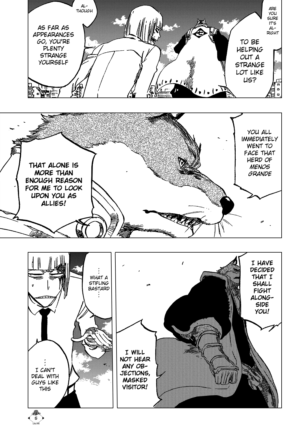 Bleach Chapter 367 page 8 - Chapter 367: Your Enemy Is My Enemy