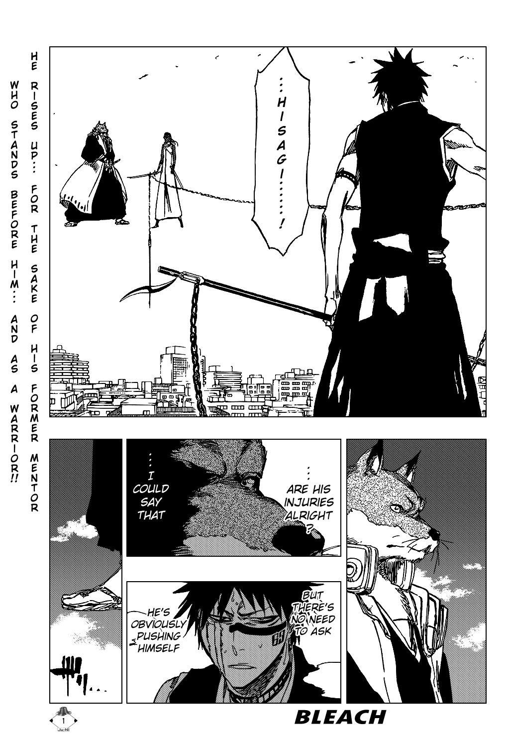 Bleach Chapter 368 page 4 - Chapter 368 : The Fearless Child
