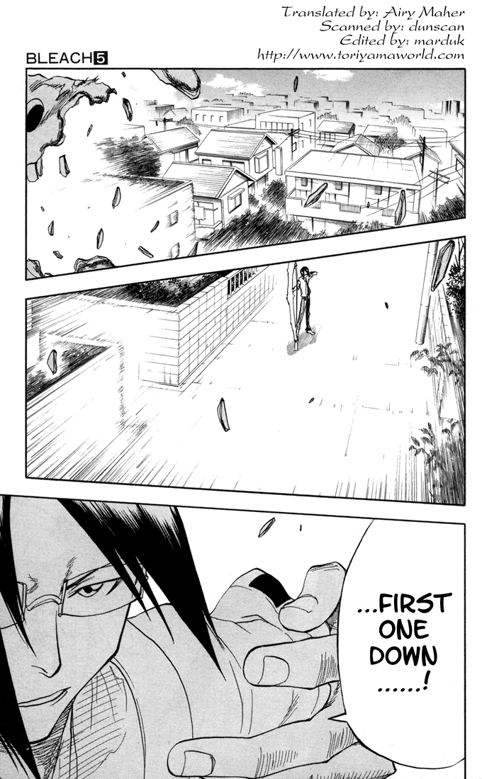 Bleach Chapter 37 page 4 - Chapter 37: Crossing the Rubicon
