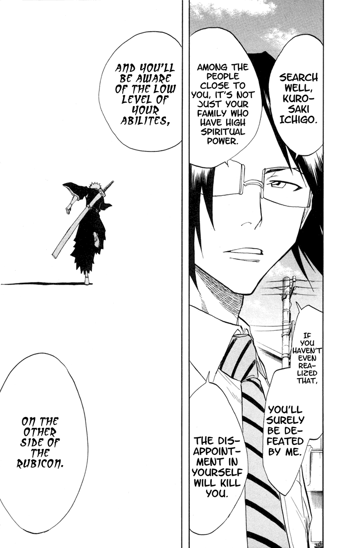 Bleach Chapter 37 page 8 - Chapter 37: Crossing the Rubicon