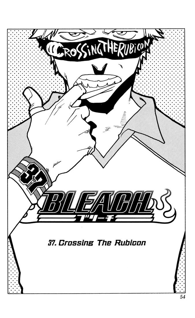 Bleach Chapter 37 page 9 - Chapter 37: Crossing the Rubicon