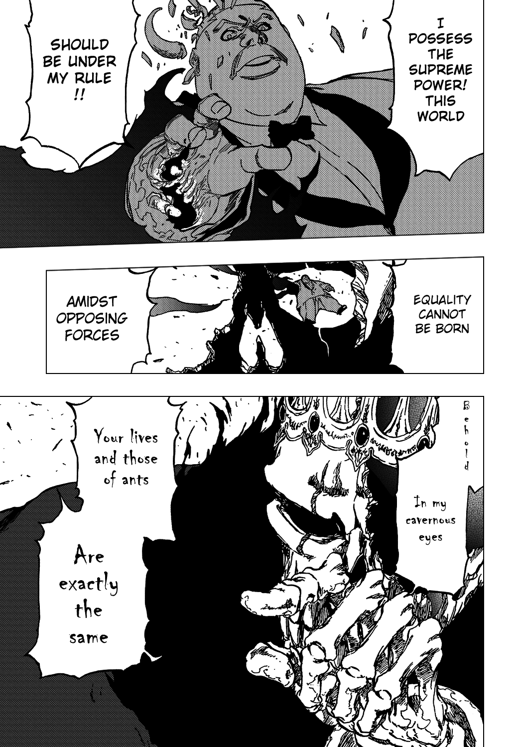 Bleach Chapter 370 page 16 - Chapter 370: Debating Life From the Throne of God