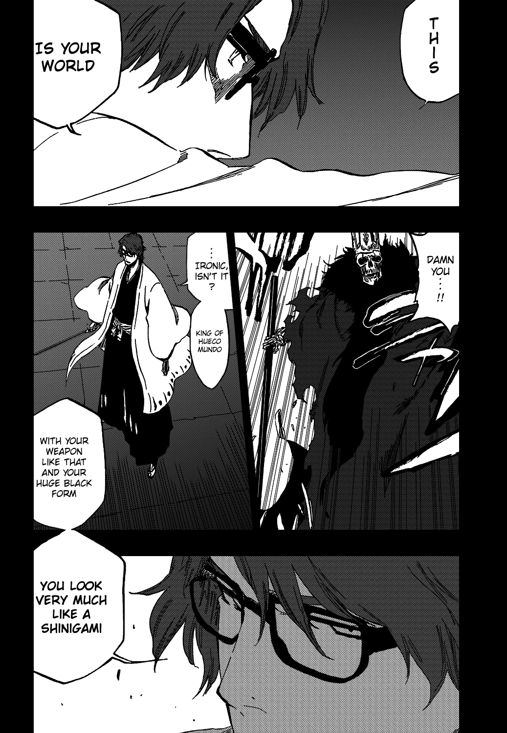 Bleach manga, chapter 371, page 16 of 21