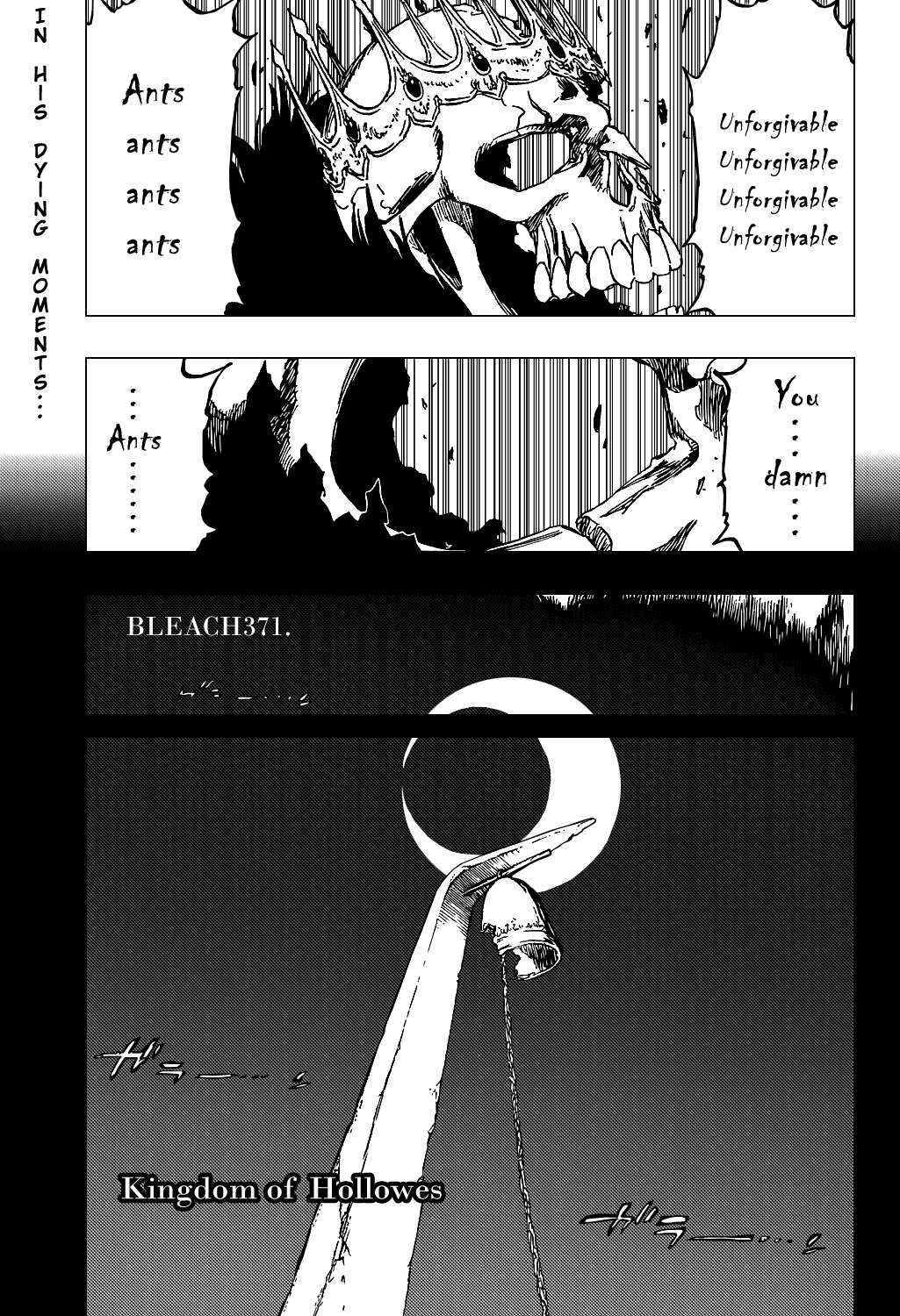 Bleach manga, chapter 371, page 4 of 21