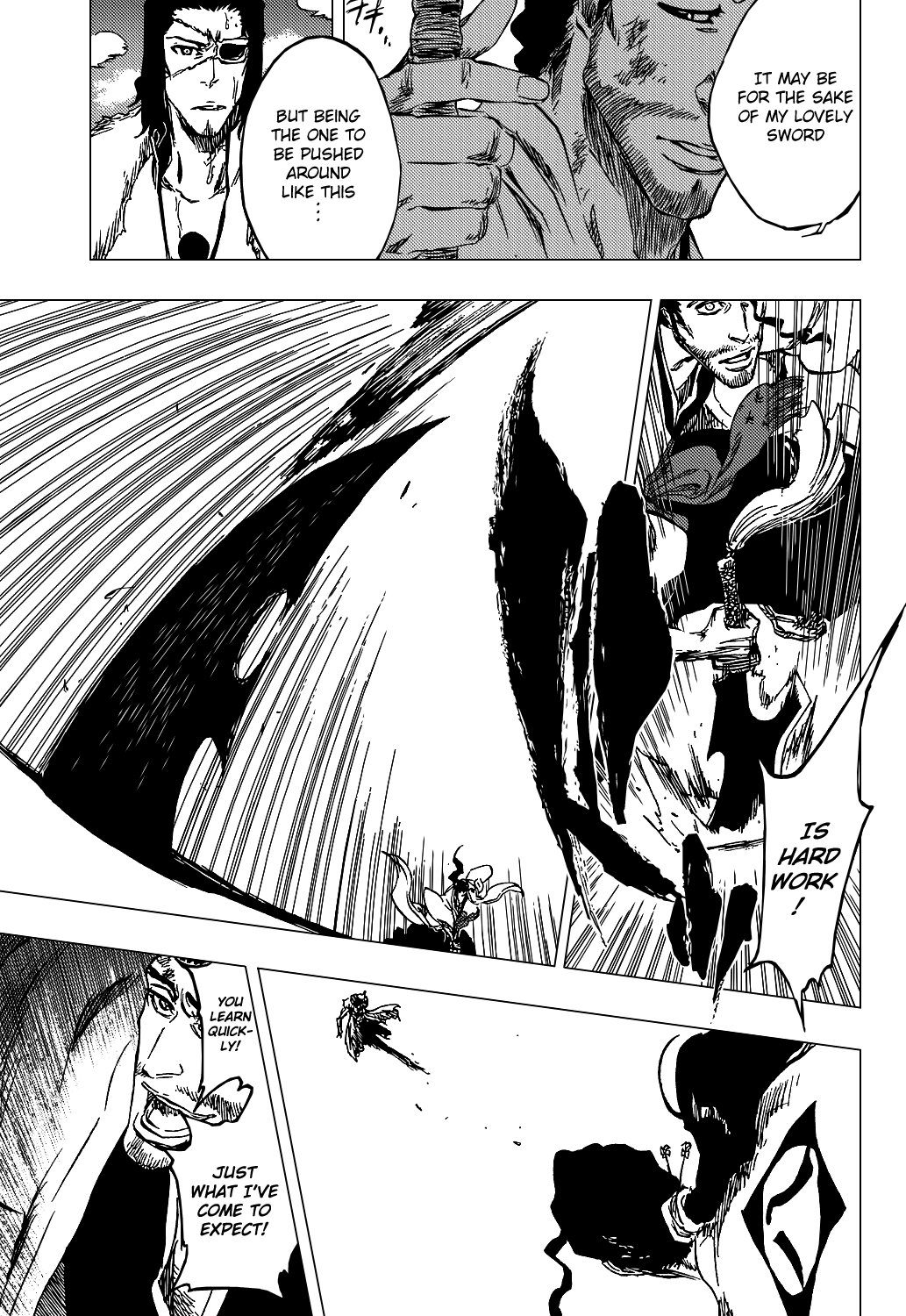 Bleach Chapter 374 page 10 - Chapter 374: Gray Wolf, Red Blood, Black Clothing, White Bone