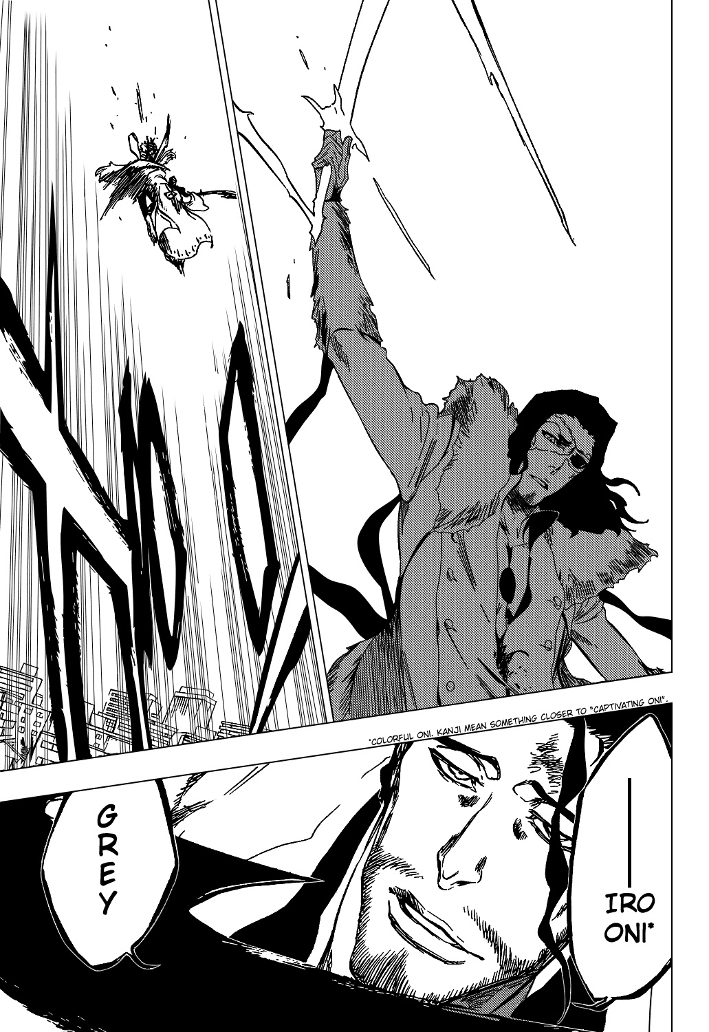 Bleach Chapter 374 page 12 - Chapter 374: Gray Wolf, Red Blood, Black Clothing, White Bone